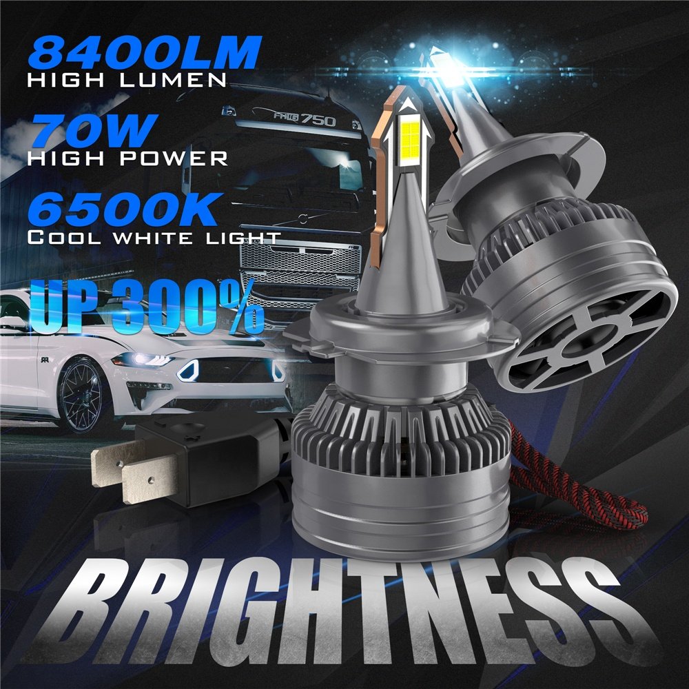 Car Accessories LED Lamp High Quality Headlamp H4 Led Headlight Canbus Super High Power Led 9-36v H1 H7 H11 9005 9012 9006