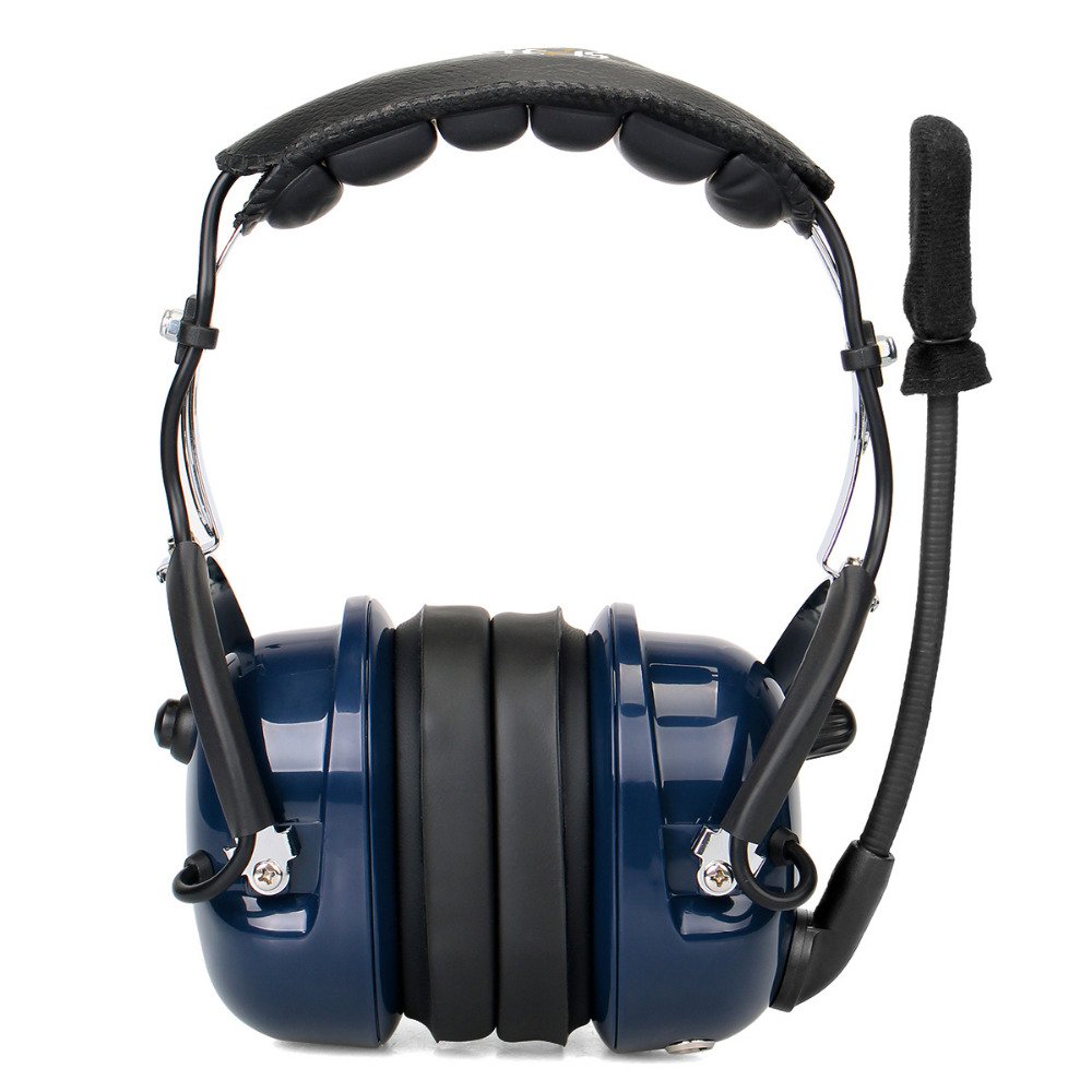 Top Sales Noise Cancelling Aviation Microphone Headset Walkie Talkie Wired Headphones for Kenwood Motorola Baofeng Radio
