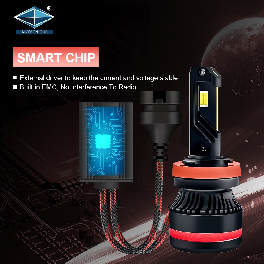 Auto Lighting System Led Lights H1 H4 H7 H11 9005 9006 Car Led Headlights Accessories Luces Led for Car