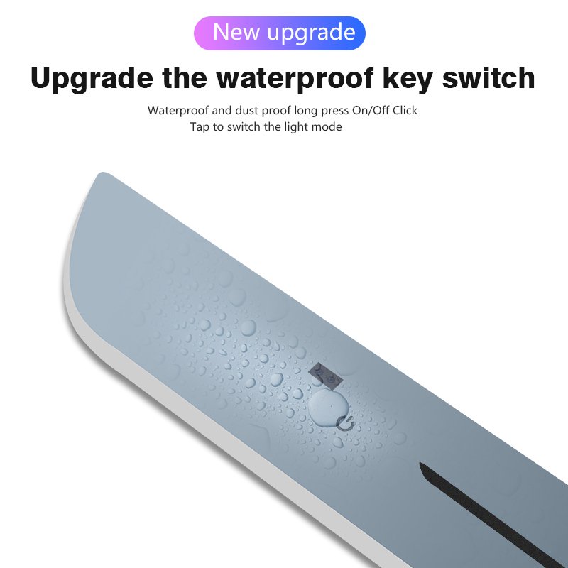 New Upgraded Touch Key Threshold Light Custom Logo Car Threshold Scuff Plate Pedal Protection Strip Bloom Ambient Lighting