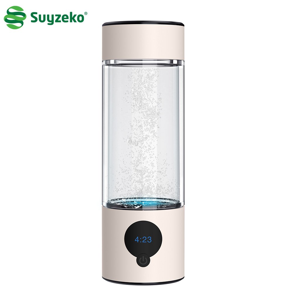 Suyzeko High Quality H2 Rich Water Cup PEM Electrolyzer 3:1 Hydrogen Generator 6000ppb Inhaler for Cars and RVs