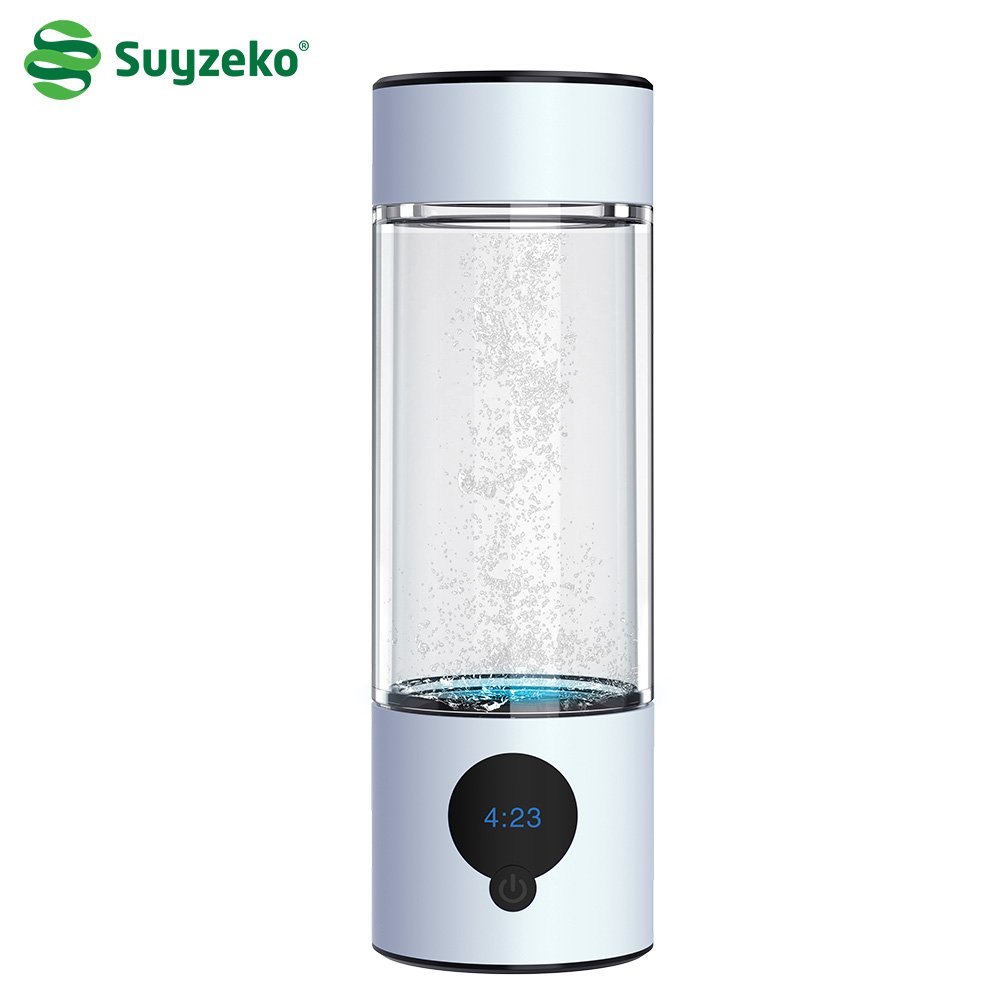 Suyzeko High Quality H2 Rich Water Cup PEM Electrolyzer 3:1 Hydrogen Generator 6000ppb Inhaler for Cars and RVs