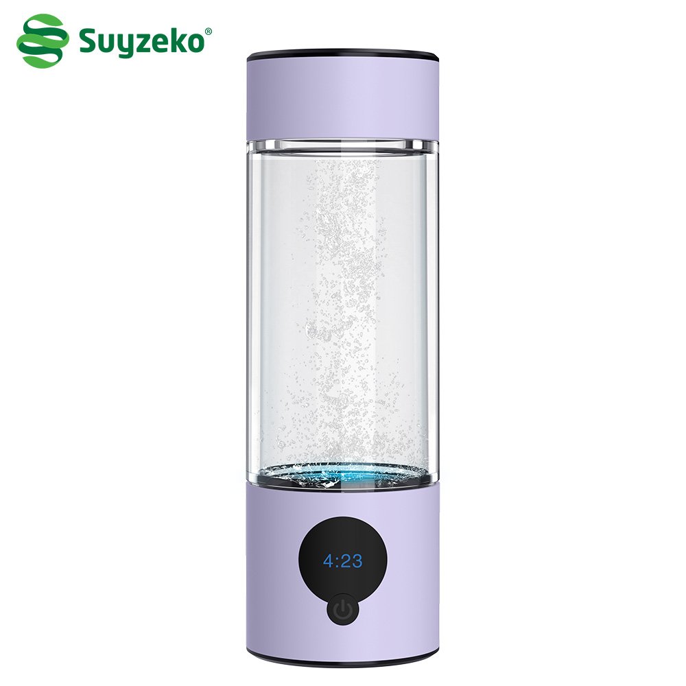 Suyzeko High Quality H2 Rich Water Cup PEM Electrolyzer 3:1 Hydrogen Generator 6000ppb Inhaler for Cars and RVs