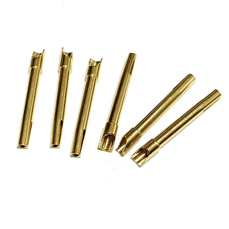 Batch Turning Part 1.2mm Female Male PIN Needle Aviation Connector Contacts Pins Pin Socket Terminal