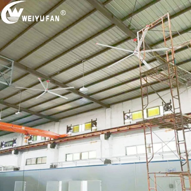 WEIYU 10FT Big Ass DC Brushless Hvls Fan Giant Ceiling Fan Outdoor for Warehouse