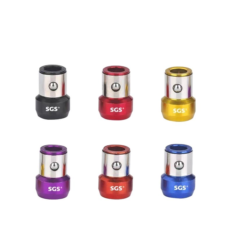 6.35mm Strong Magnetic Aviation Aluminum Material Universal Magnetic Ring SGS63001 Type Screwdriver Bit Accessories