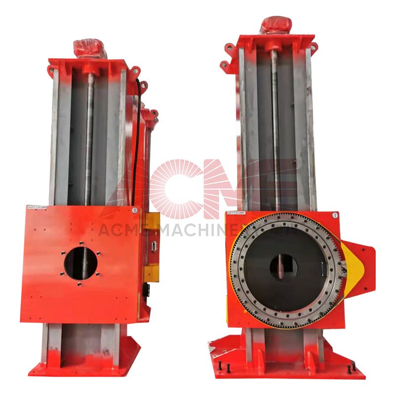 Elevating Capacity 50 Ton Two Columns Welding Positioners for Special Work Piece