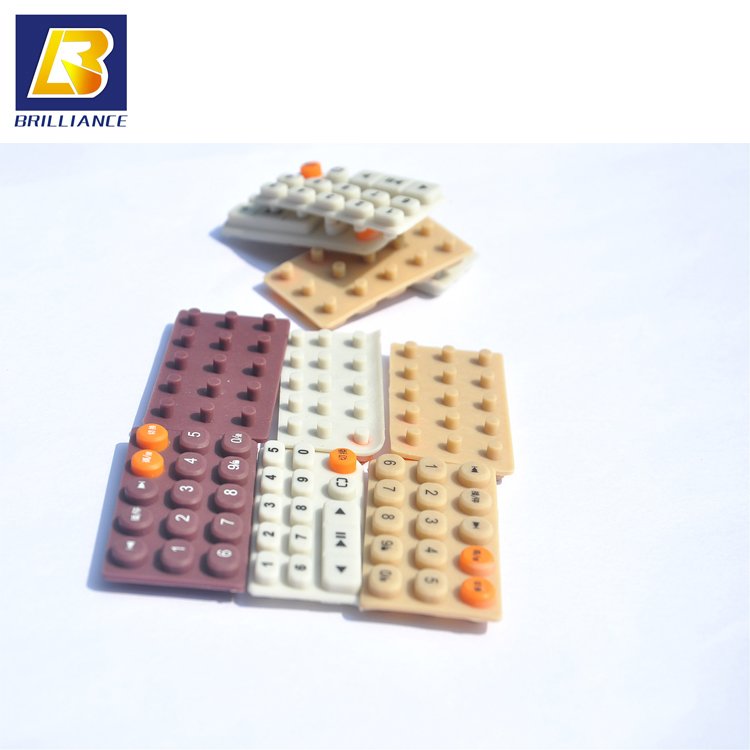 Factory Custom Silicone Button Cover for Calculator POS Switch Button Skin, China OEM Custom Rubber Silicone Sleeve Parts