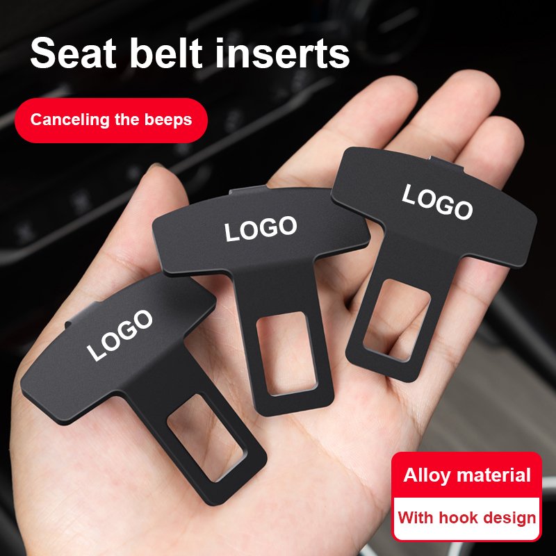 Auto Seat Belt Extender and Car Safty Plugs With All Car Logo Car Seat Belt Buckle