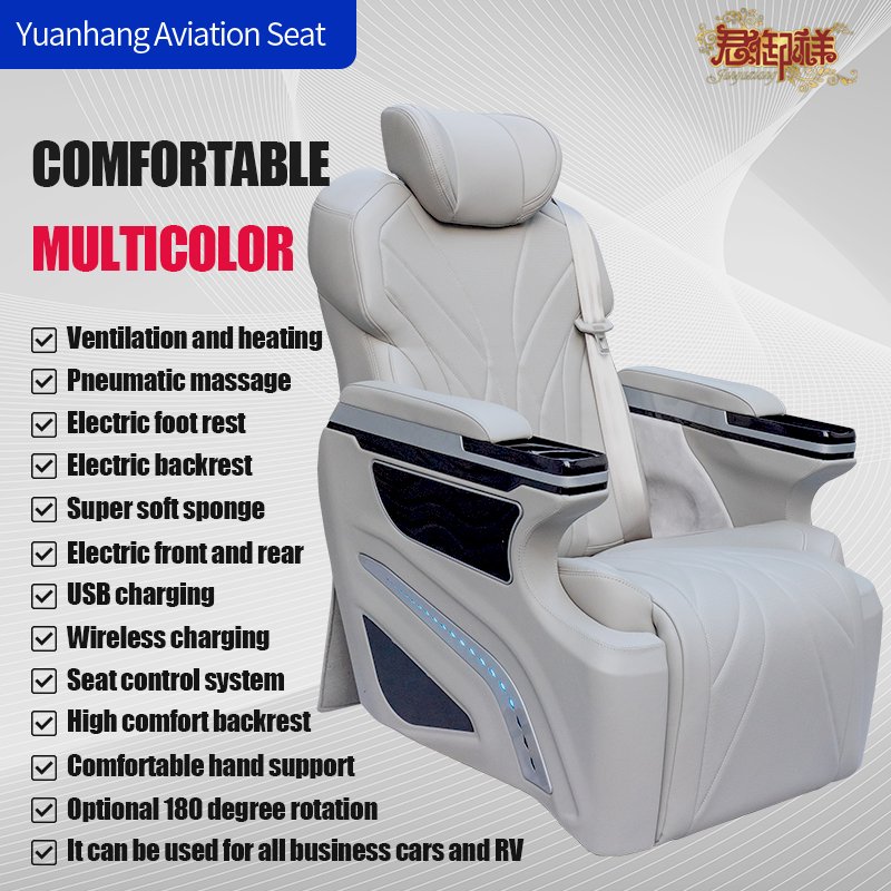 Mpv New Design Custom Car Accessories Leather Auto Design Custom Luxury Aviation Seat Car Seat Automobile Modification