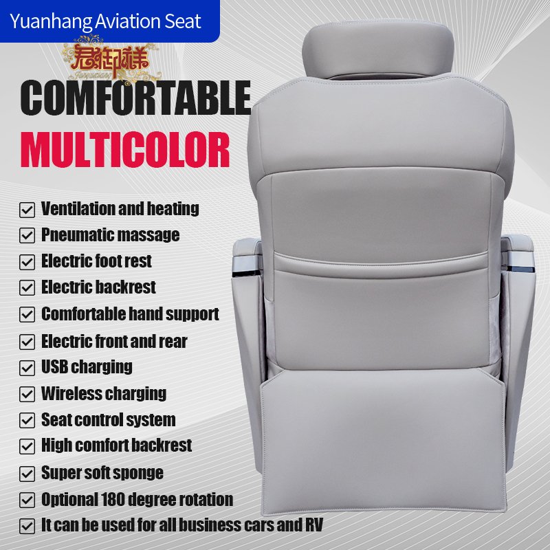 Mpv New Design Custom Car Accessories Leather Auto Design Custom Luxury Aviation Seat Car Seat Automobile Modification