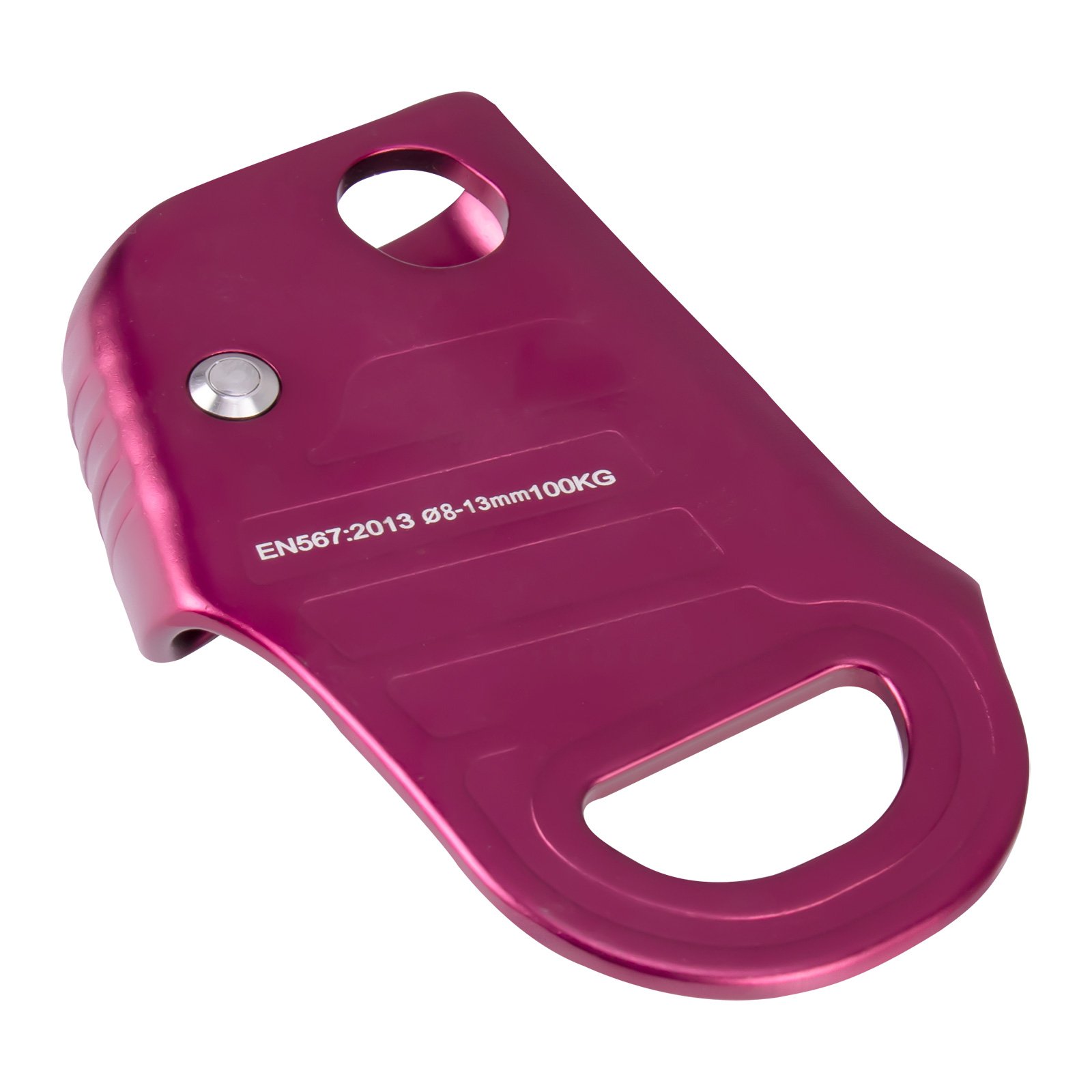 High Quality Aluminum 8mm-12mm Climbing Anti Fall Safety Rope Grabber Descender Climbing Pulley for Fast Descender Wonjo