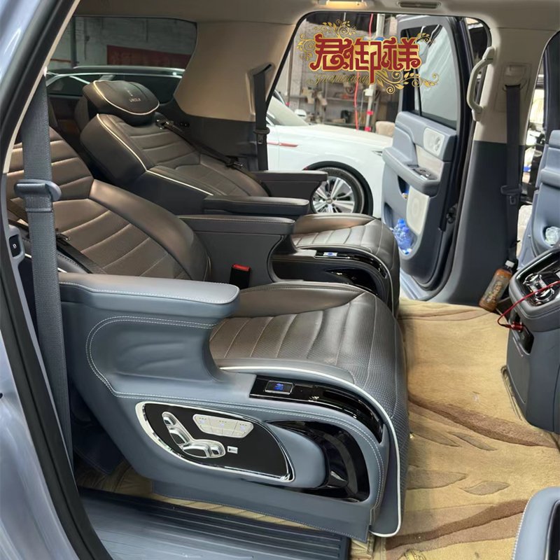 Aviation Seat Car Seat Lincoln Navigator Wholesale New Electric Adjustment Reclining Leather Car Seats Automobile Modification