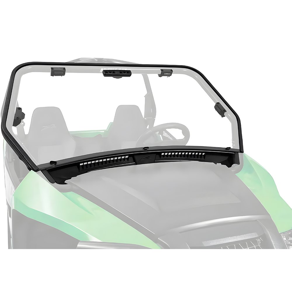 Front Full Windshield for Snowmobile Hard Coated Polycarbonate Customized Windshield Windscreen