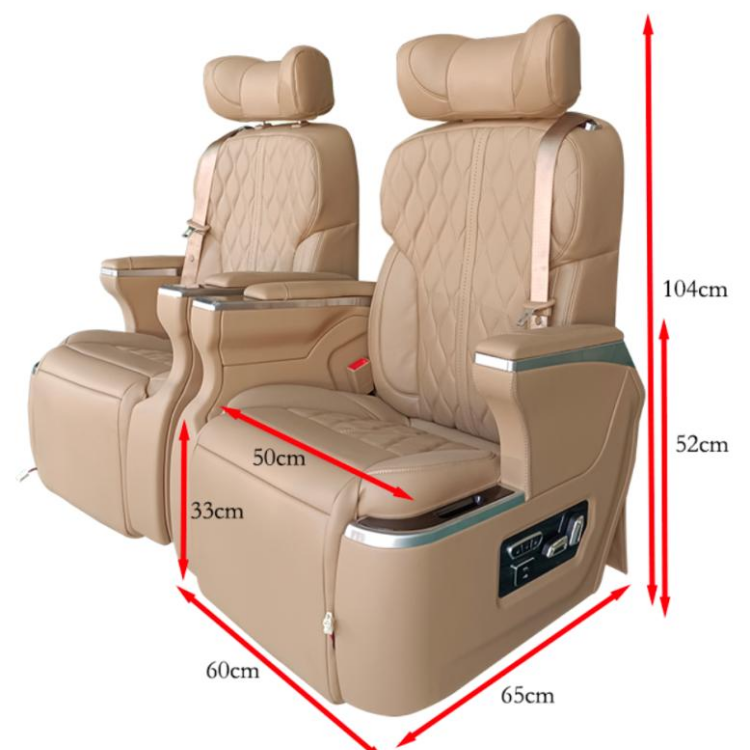 For MercedesToyota Alphard VIP Luxury Van Car Seats Leather Comfort Seats with Comfortable Features Interior Accessory AV