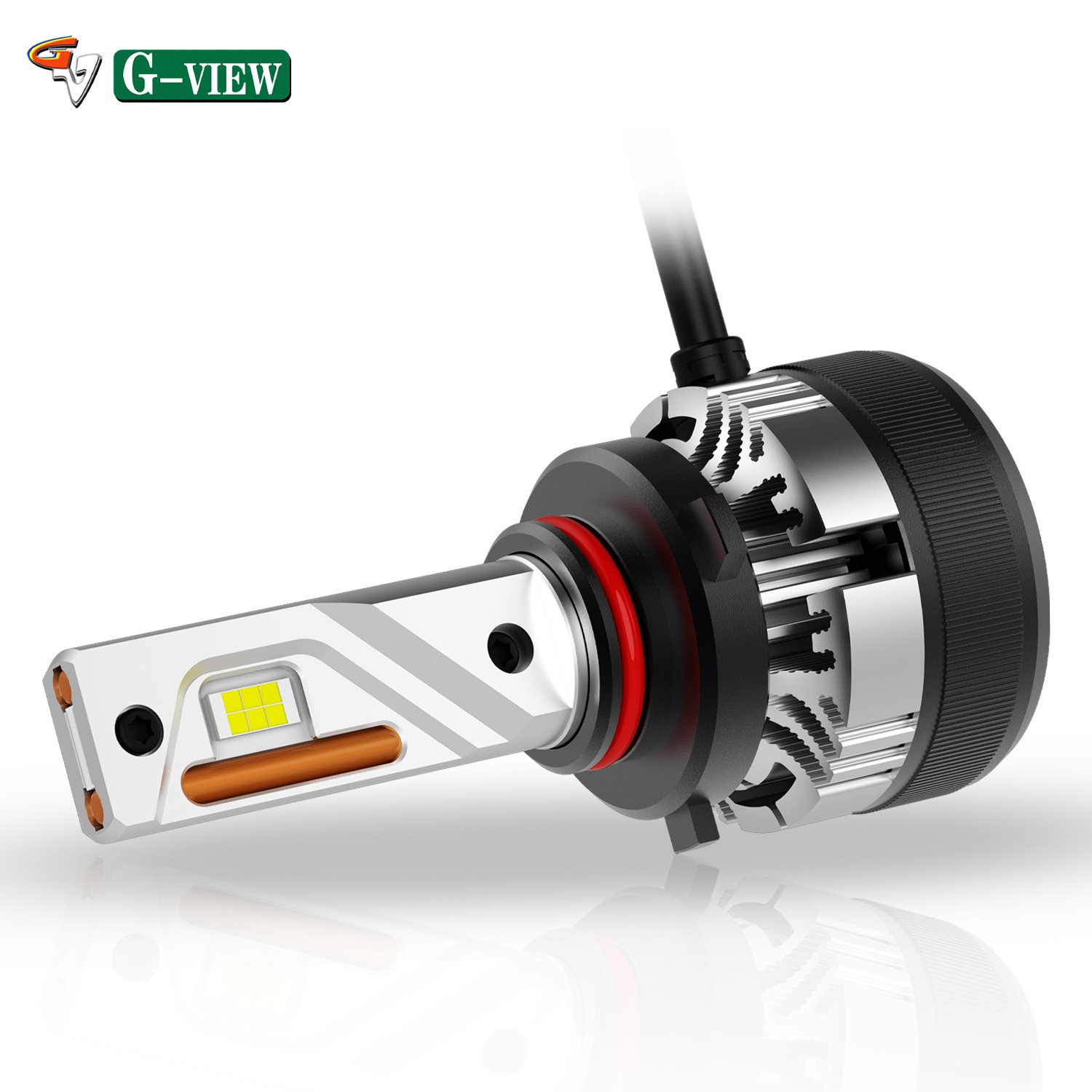 Gview 100W LED Head Lights 9006 9012 H1 H3 H4 H8 Copper Vacuum Double Heat Pipe 9005 LED Headlight for Car