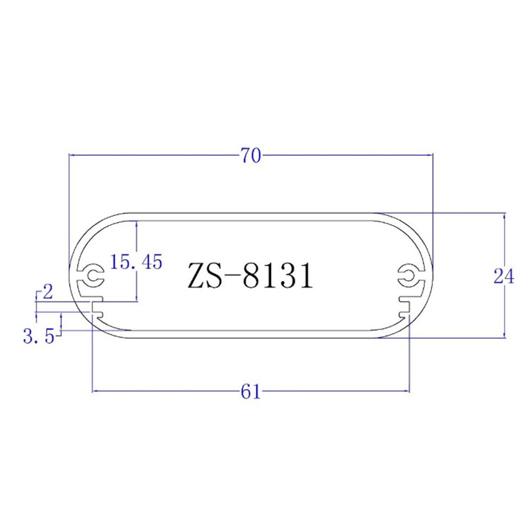 Aluminum Enclosure Profile