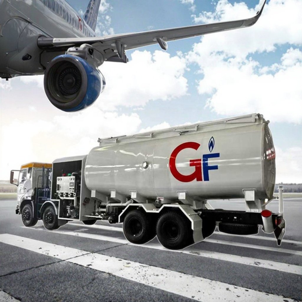 Factory Price Dongfeng 8X4 25cbm Pressure Aircraft Refueling Truck Oil Tanker Truck Oil Refueling Tank