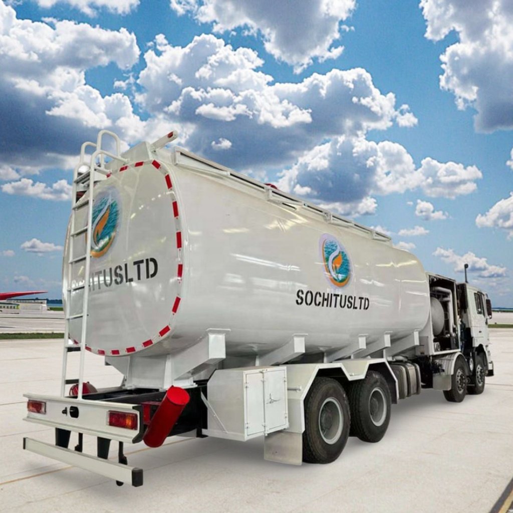 Factory Price Dongfeng 8X4 25cbm Pressure Aircraft Refueling Truck Oil Tanker Truck Oil Refueling Tank