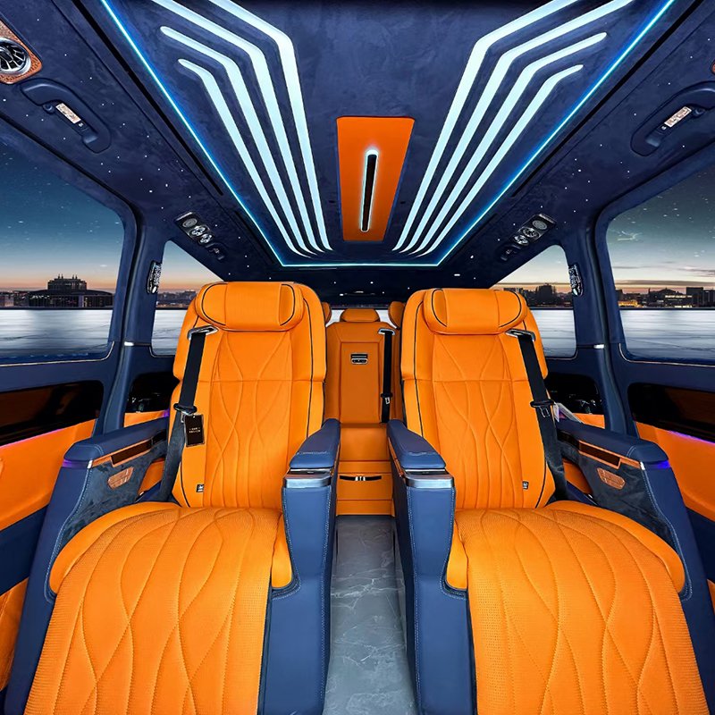 V-Class/Vito/Hai-Lion/Toyota Aviation Single Electric Seat Mpv Luxury Chartered Car Seat Recliner