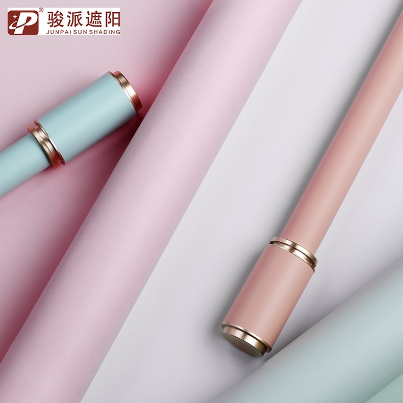 High Quality Pink Aluminium Double Curtain Rods Set 6m Home Decoration Accessory Popular Factory Outlet Window Application