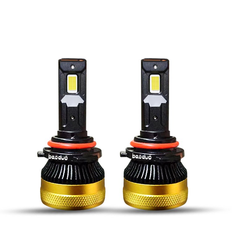 BAODUO Factory's New Design 110W Mini Canbus H4 LED Car Headlight Bulbs 6000k Auto Lamp 12V High Low Beam H7 Led Front Lamp