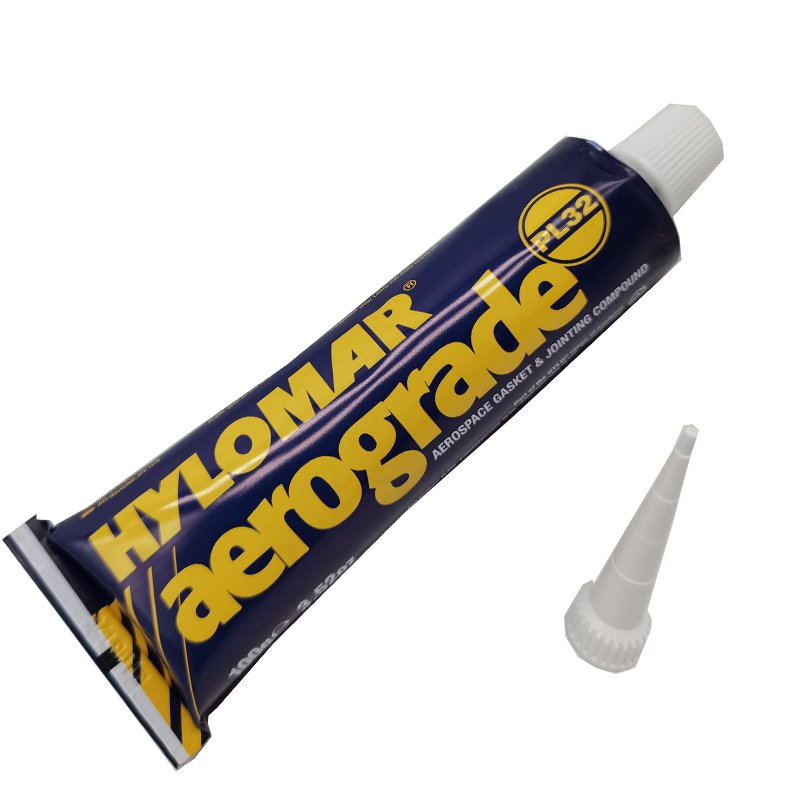 HYLOMAR Sealant 3.52oz Aerograde Hylomar PL32M Non-curing Detachable Gasket Gasket Coating Oil Pump Connection Sealant 100g
