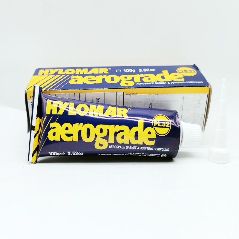 HYLOMAR Sealant 3.52oz Aerograde Hylomar PL32M Non-curing Detachable Gasket Gasket Coating Oil Pump Connection Sealant 100g