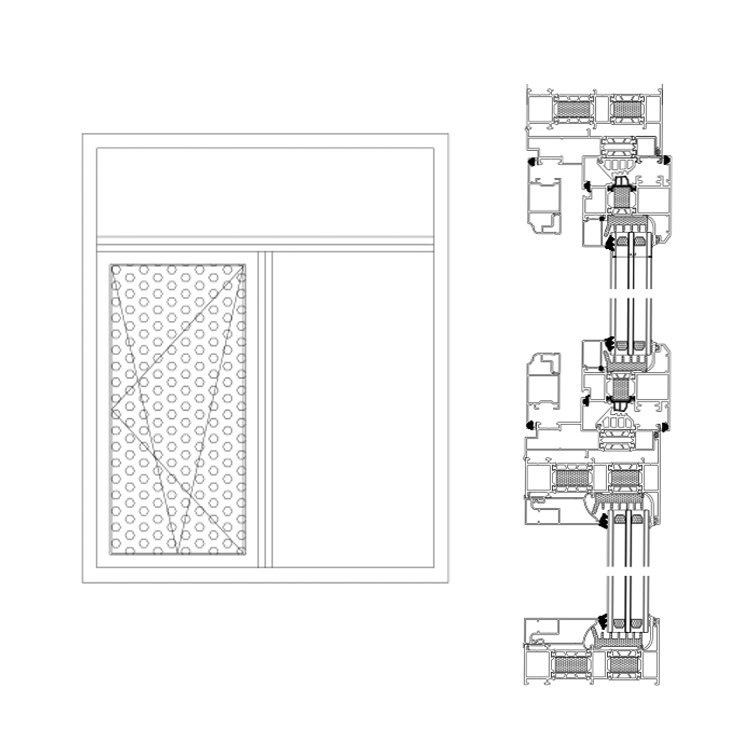 China High Quality Modern Design Aluminum Window Casement windows