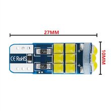 Cross-Border T10 3030 15SMD Led Wide Light Decoding Small W5W License Reading Light Hot Car Light Accessories