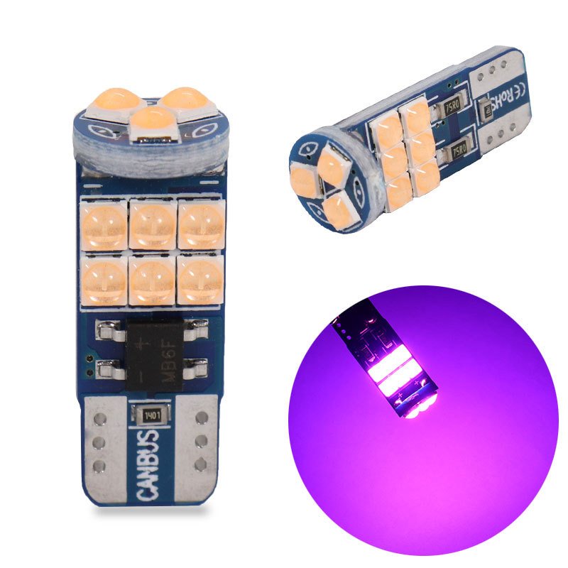 Cross-Border T10 3030 15SMD Led Wide Light Decoding Small W5W License Reading Light Hot Car Light Accessories