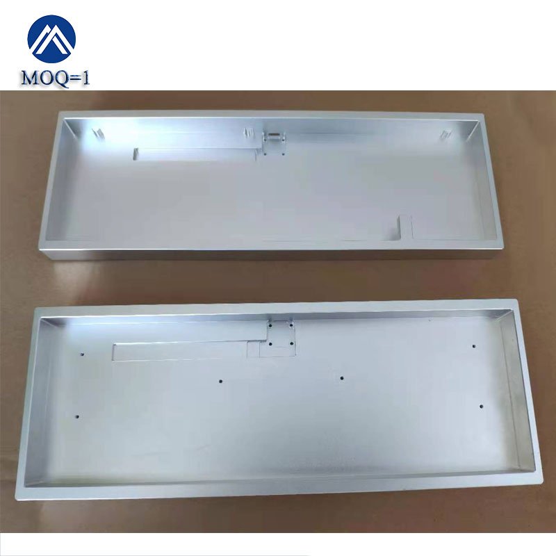 OEM Cnc Milling Multicolor Anodize Aluminum Game Brass Keyboard Plate 6061aluminum Mechanical Keyboard case Plate Cnc Machining