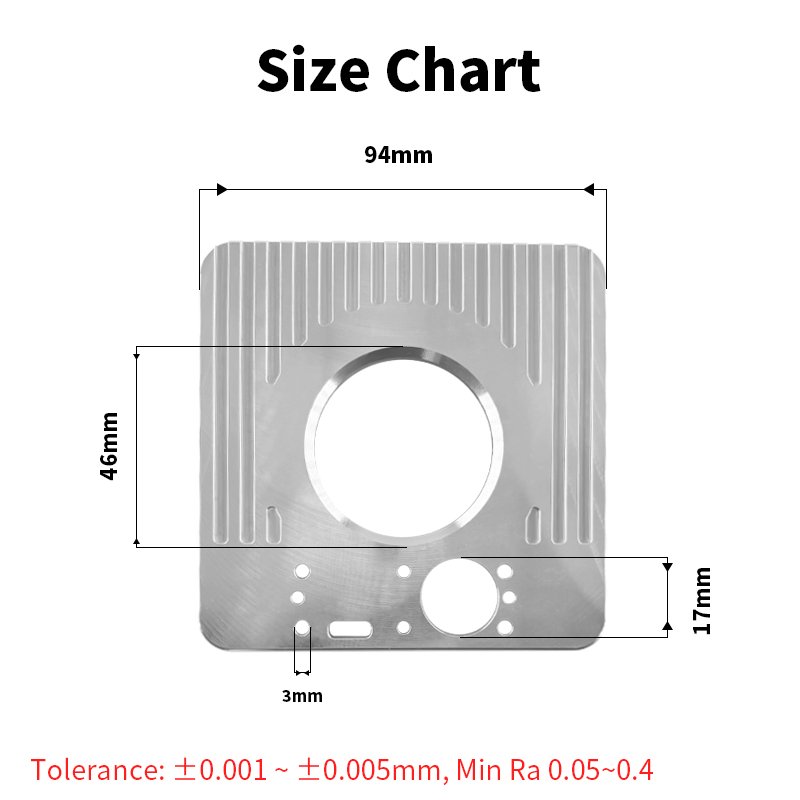 Efficient Cnc Aluminium Alloy Manufactur Metal Aviation Accessories Machining Services for Automation Equipment