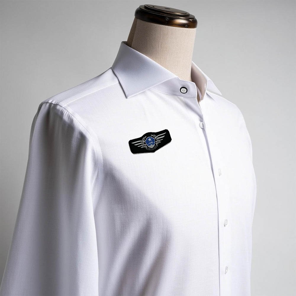Handmade Woven Badge Custom Logo Printed Iron-On Style Sew-On Type for Clothes
