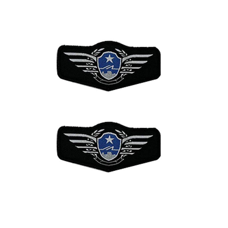 Handmade Woven Badge Custom Logo Printed Iron-On Style Sew-On Type for Clothes