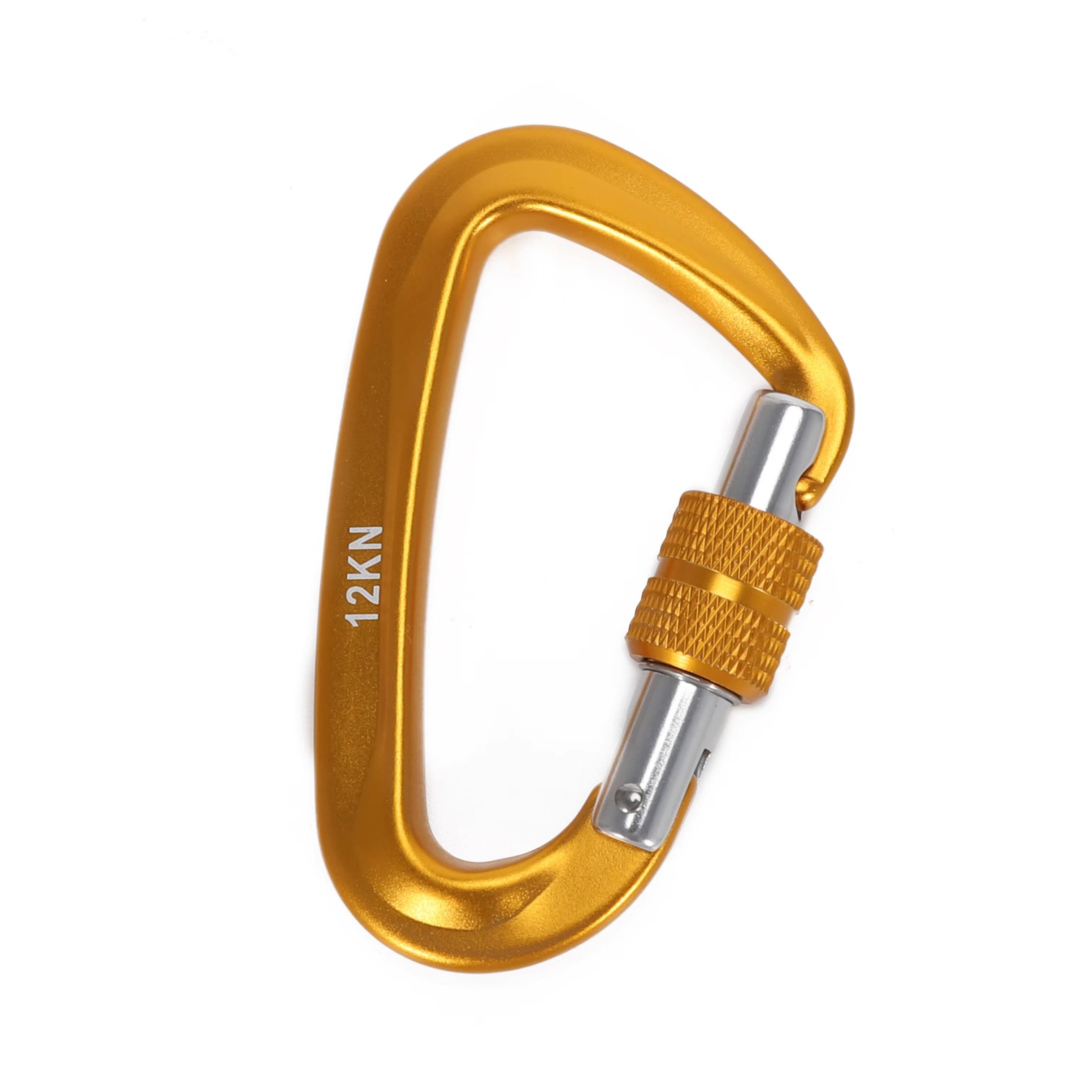 D-Shape Ring Carabiner Aviation Aluminum Outdoor Rock Climbing Insurance Hook Hardware Product