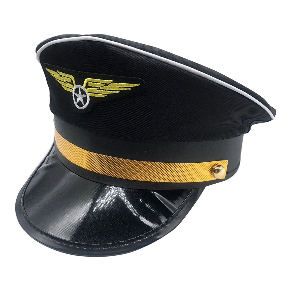 SH-1064 Party Costume Accessories air Officer aviator Captain pilot Hat