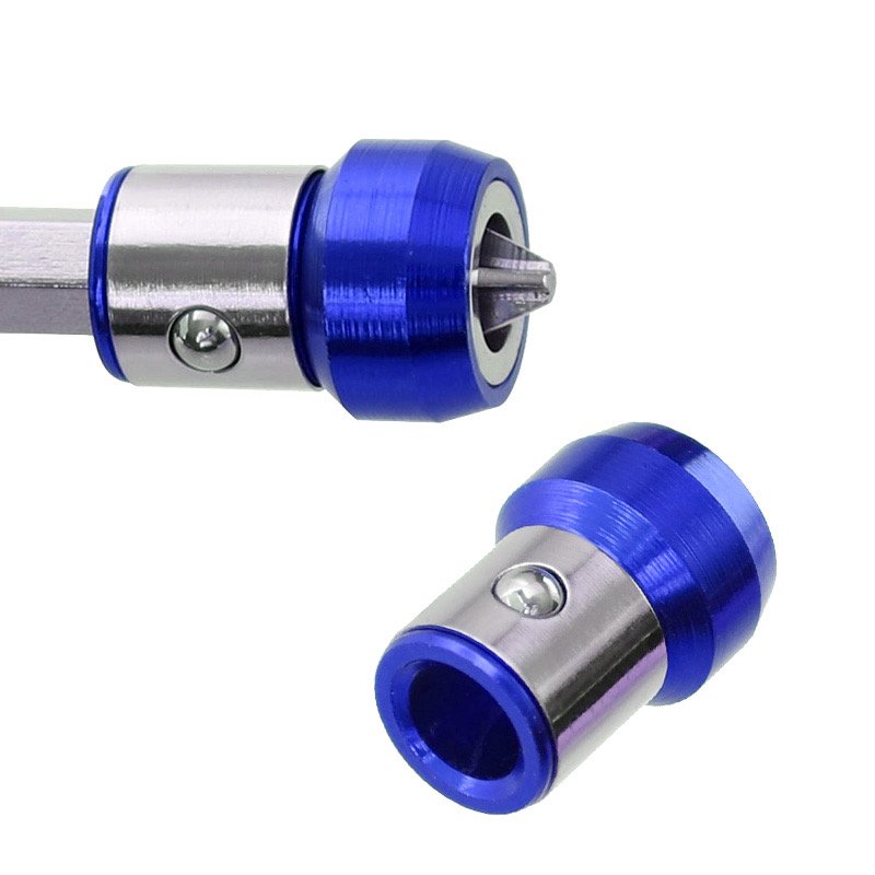 Universal Strong 6.35mm Magnetic Ring BG-63001 Type Aviation Aluminum Industrial Multipurpose Screwdriver Bit Accessories