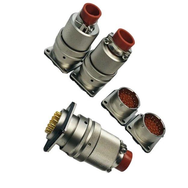 Y2-81TJ Aviation Circular Connector Source-manufactured Source Plug and Cable Y2 Series Electrical Socket with Cable