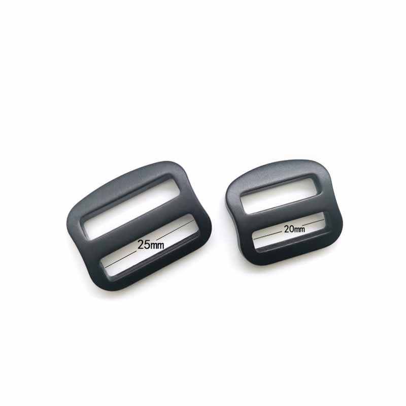 Luggage Hardware Aviation Aluminum Glide Belt Buckle Alloy Slider Buckle for Backpack Adjuster Shoulder Strap Buckles