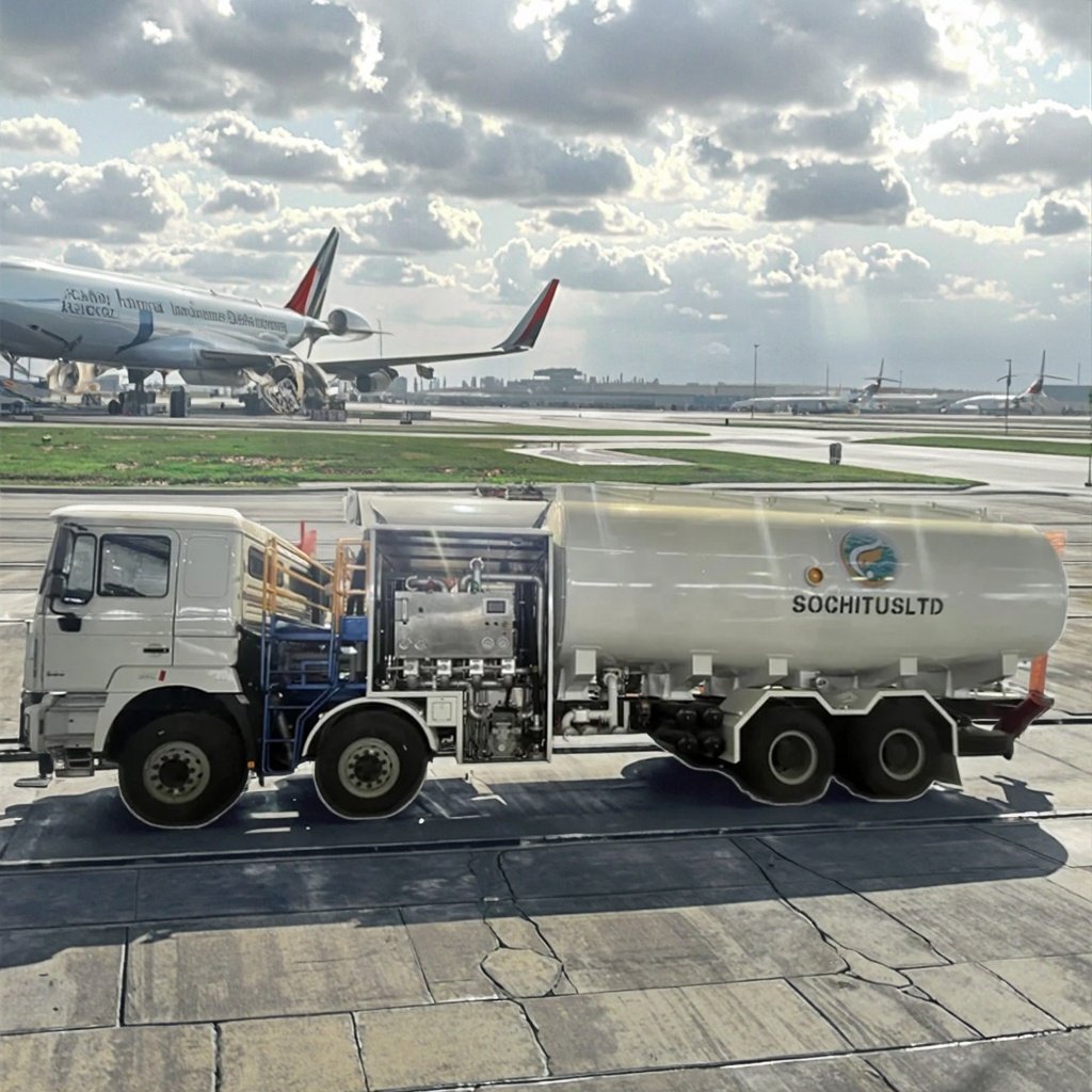 Dongfeng 25cbm 8X4 Aircraft Supply Jet Fuel Truck Aluminum Alloy Fuel Dispenser Tank Vehicle