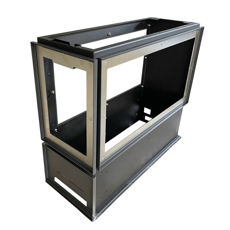 Precision Laser Cutting Welding and Bending Processing Cabinet Chassis Shell Frame Sheet Metal Fabrication Example