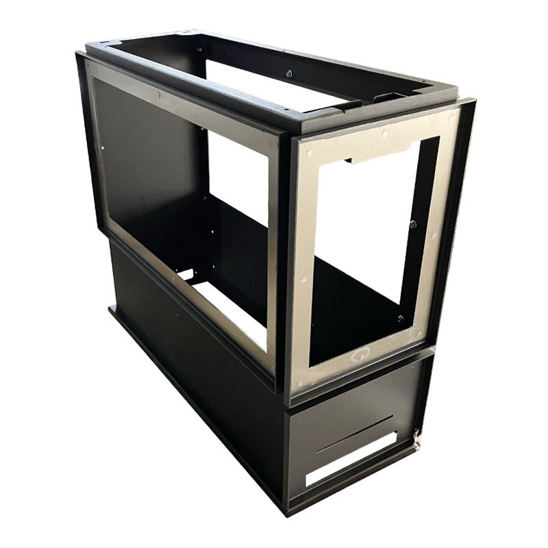 Precision Laser Cutting Welding and Bending Processing Cabinet Chassis Shell Frame Sheet Metal Fabrication Example