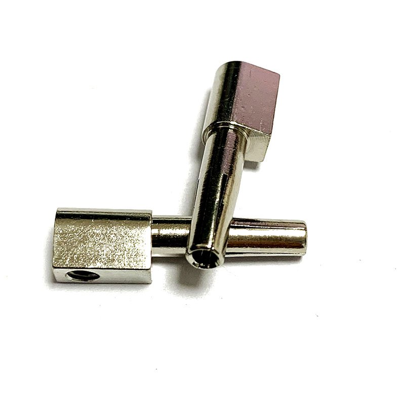 Machining Milling Slotted Female Hole Material Brass Spare Parts Spring Loaded Contact
