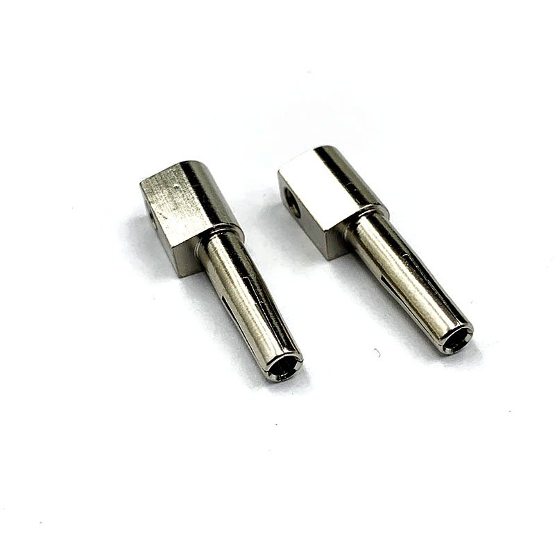 Machining Milling Slotted Female Hole Material Brass Spare Parts Spring Loaded Contact