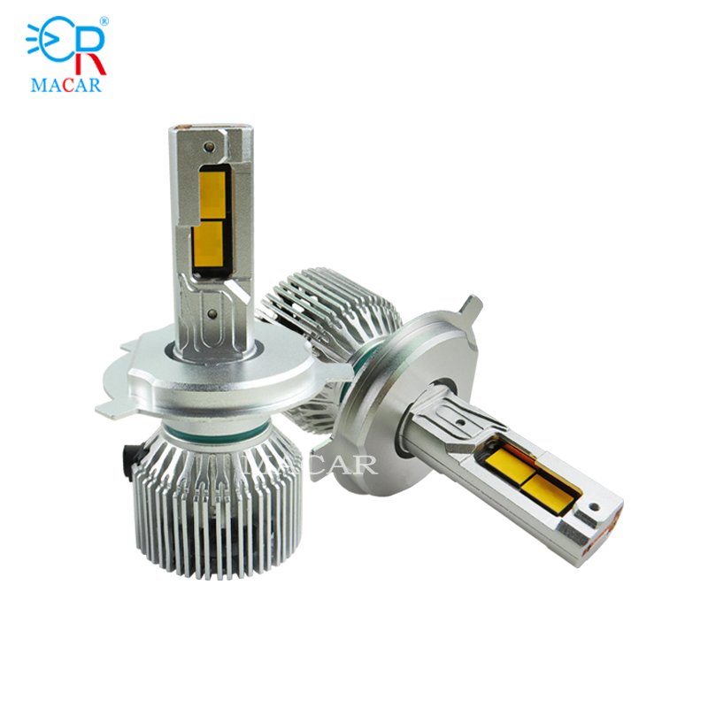 MACAR M70 LED Headlight CSP 5080 Chip LED Headlight Fan H1 H3 H4 H7 H11 9005 9006 H4 20000LM LED Light for Car M70 LED Headlight