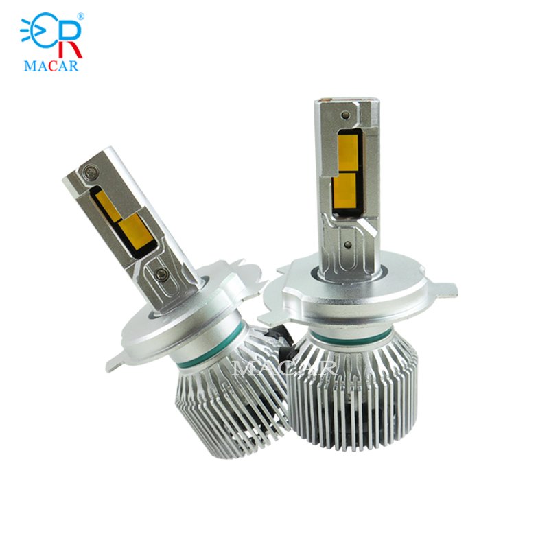 MACAR M70 LED Headlight CSP 5080 Chip LED Headlight Fan H1 H3 H4 H7 H11 9005 9006 H4 20000LM LED Light for Car M70 LED Headlight