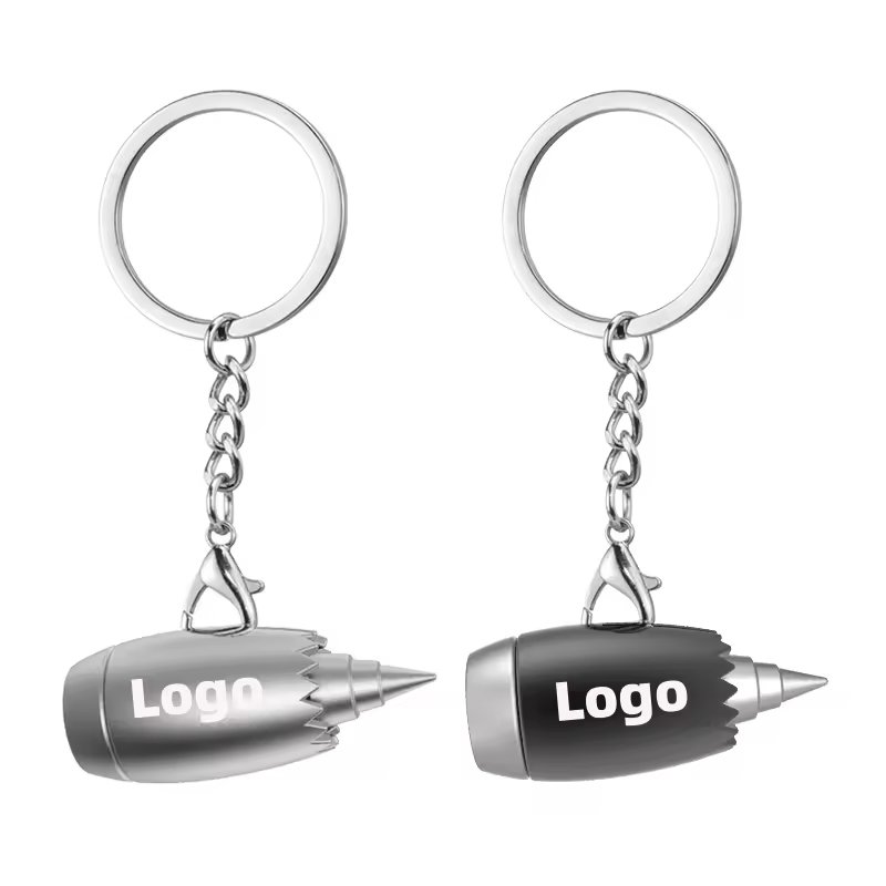 Custom Metal Keychain Aviation Accessories Keyring F 16 Air Plane Key Chain Airplane Plane Keyring Customized 3D Keychain