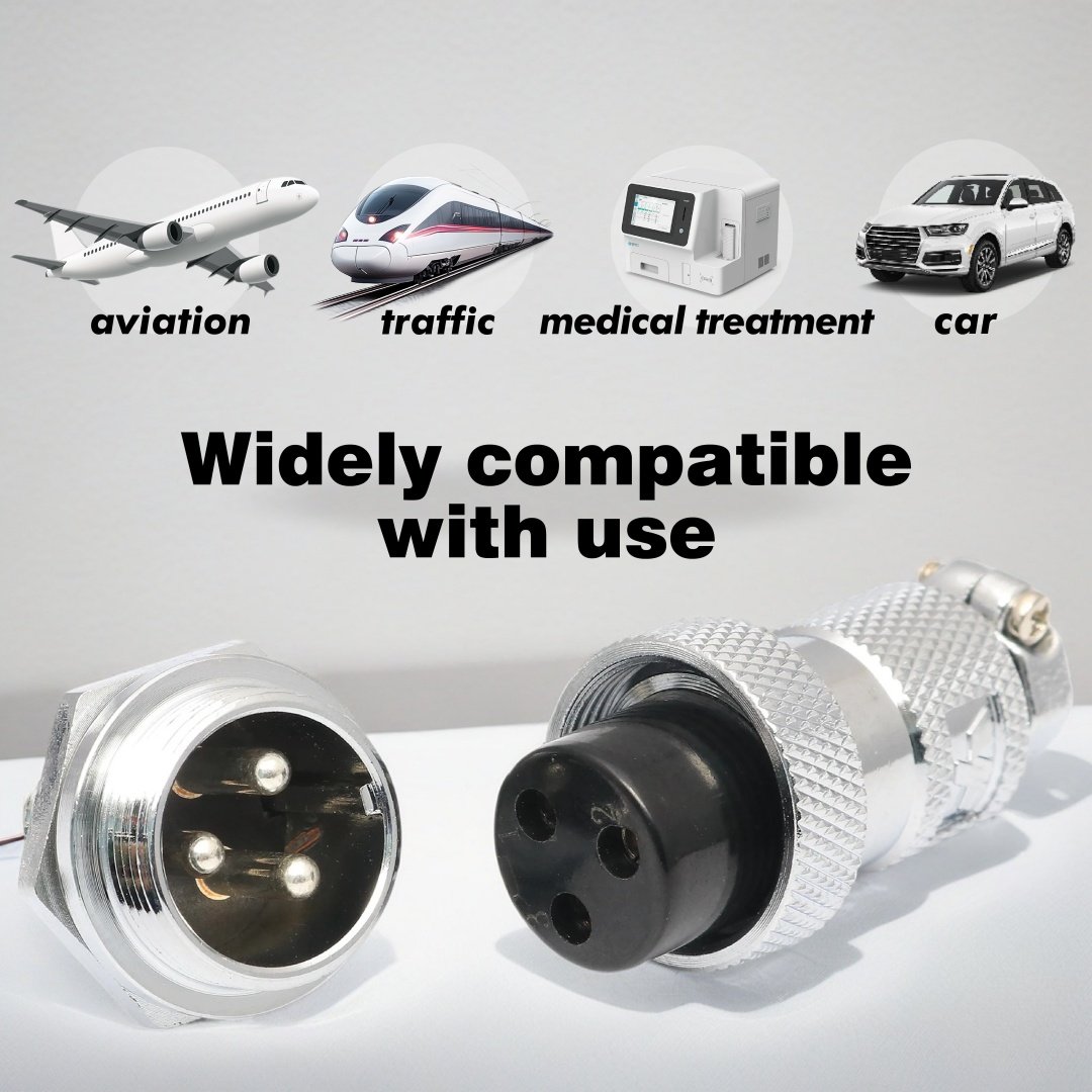 Hot Sale GX20 2 Pin 3 Pin 4 Pin Female Connectors Aviation GX 20 25 Connector