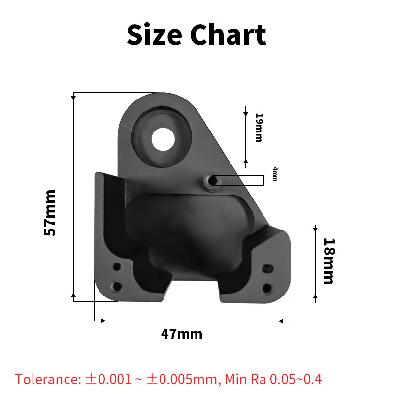 Advanced Aluminum-stainless Steel Anodized Cnc Machining Centre Aviation Parts Accessories for Automation Equipment